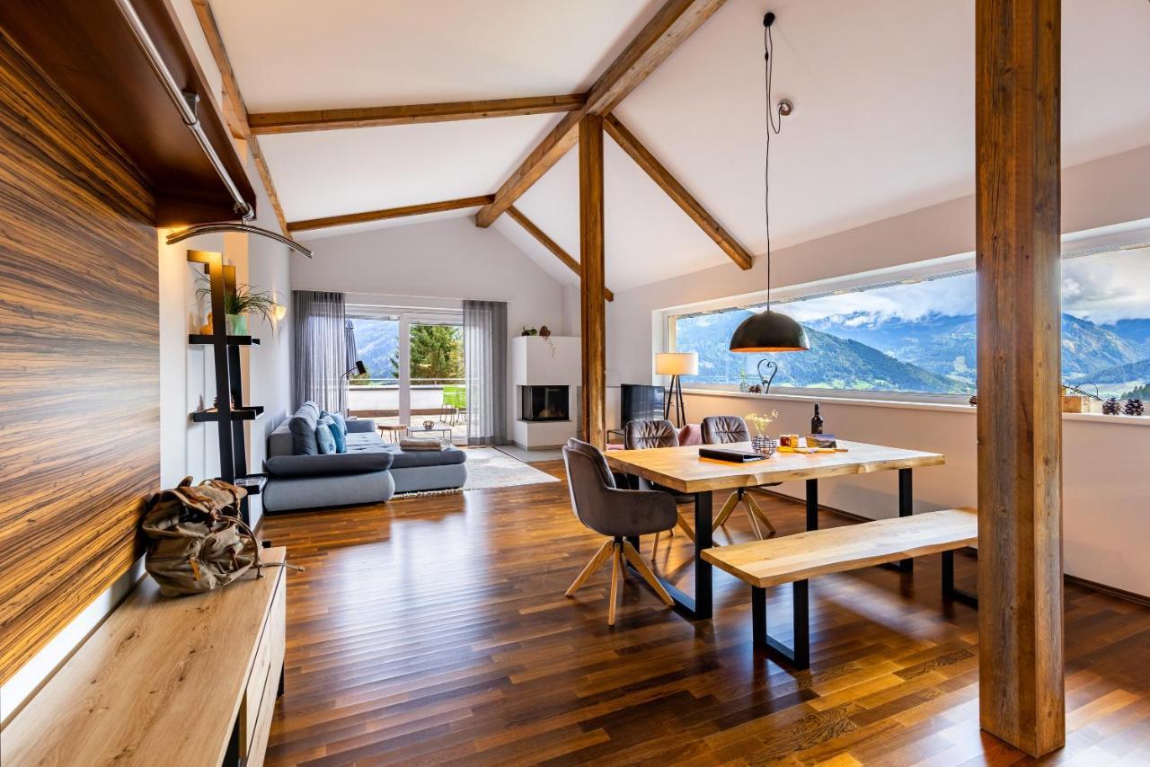 Der Sonnberg Alpinlodges - Apartments Mit Seeblick, Privater Sauna Und Self Check-In ツェル アム ゼー エクステリア 写真